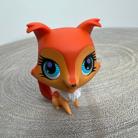 Littlest Pet Shop LPS Orange Collie Puppy Dog  #2742 - Picture 1 of 4